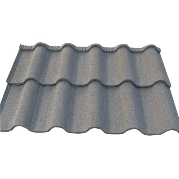 1340mm*420mm*0.4mm Stone Coated Roof Tiles Aesthetically Pleasing Durable and