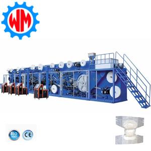 China 250-400Pieces/Min Adult Diaper Making Machine Diaper Making Machinery factory