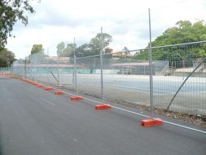 China 2400mm X 2100mm Galvanised Steel Temp Fence Panel 2mm factory
