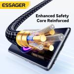 ESSAGER ES-X61 Series A-C 100W Max Best USB Cable C Charging Cord