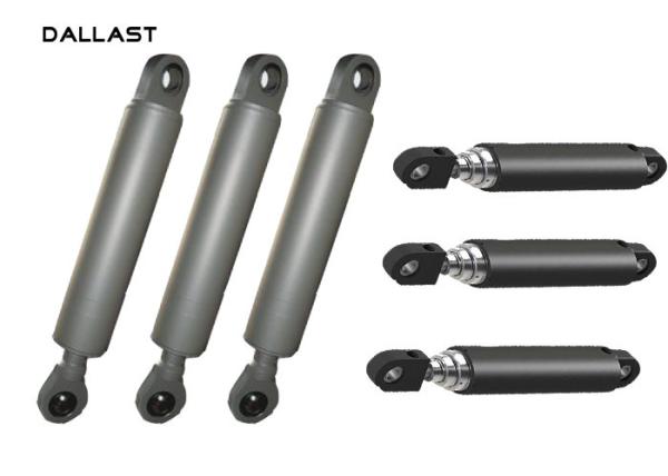 Single Action Chroming Multi Stage Hydraulic Cylinder , Sleeve Hydraulic Oil