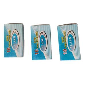 China High quality Stainless Steel Customized Logo Accepted Barber Razor Blade Double Edge Blades factory