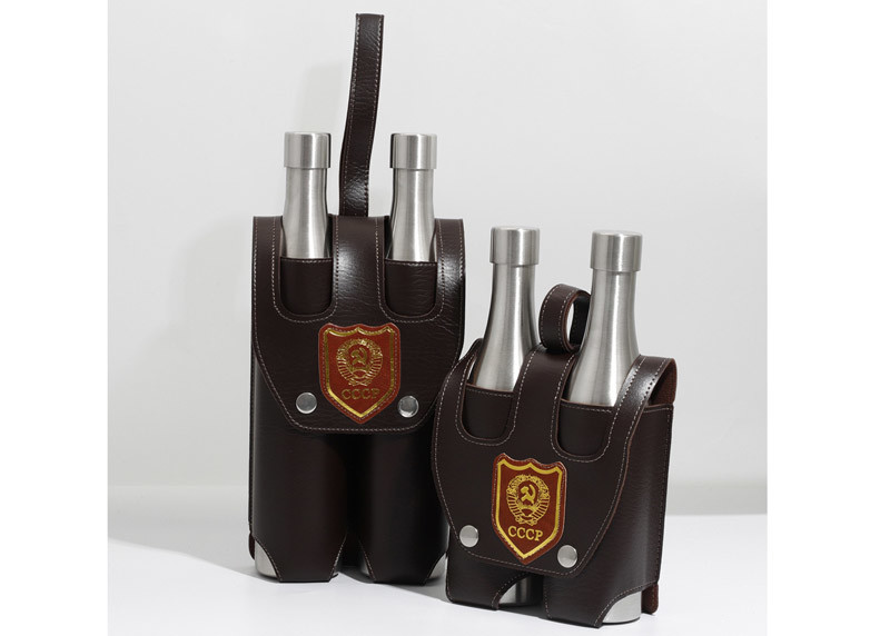 Durable Kitchen Household Items 500 700 Ml Stainless Steel Wine Bottle Set Single Layer