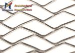 Powder Coated Aluminum Expanded Mesh 2m Diamond Mesh Metal Sheet