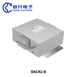 380V AC Three Phase Four Wire EMI Power Supply Noise Filter 40A-80A Variable Frequency Filter