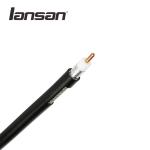 0.81mm Conductor CATV Coaxial Cable RG59 96 Braiding Bare Copper