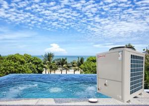 China Meeting 21KW high temperature swimming pool hot tubs outdoor heat pump factory