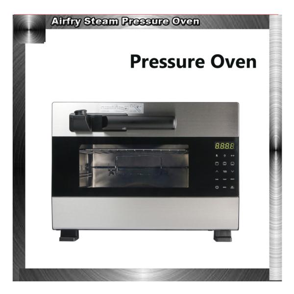 26L Electric Pressure Oven Stainless Steel Digital Soft Touch