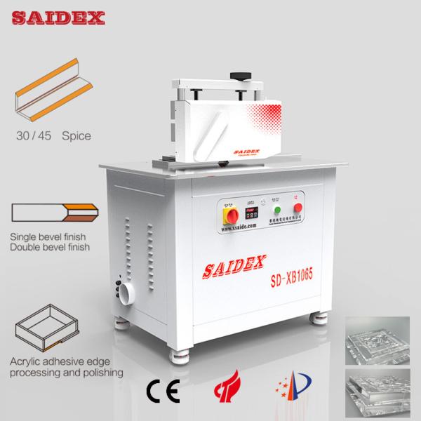 2.5kw 10A Electric Acrylic Trimming Machine Length 1000mm 250kg Small 45 Degree