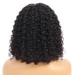 13X4 Lace Front Human Hair Wigs For Black Ladys Extensions Kinky Curl