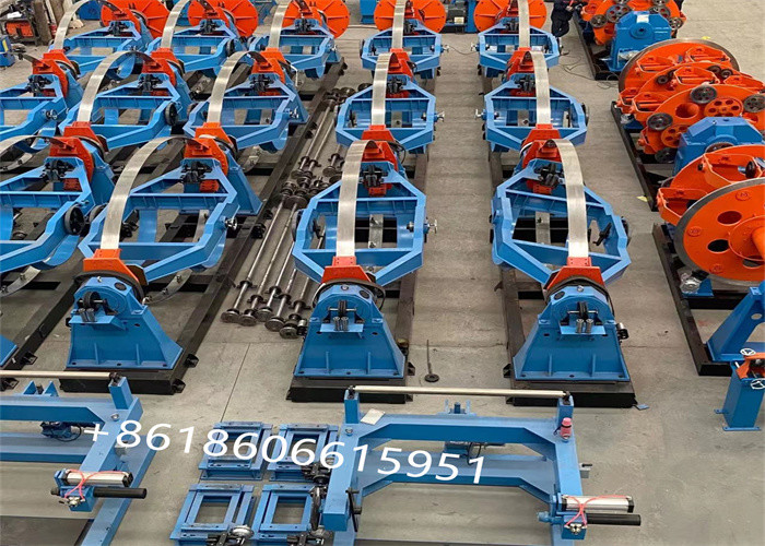 High Safety 1+4/1250 Mm Din Bow Type Laying Up Machine Of Round Insulated Conductors