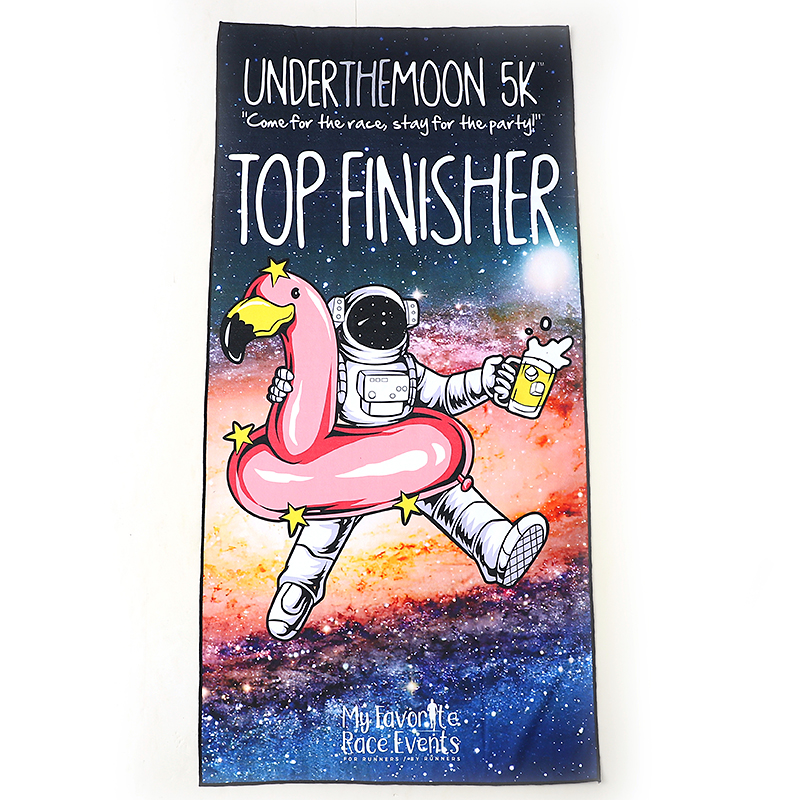 Customized Designs Supported Super Soft Printed Microfiber 100% Polyester Beach Towel