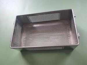 China Fruit Stackable Metal Wire Storage Basket Rectangular factory