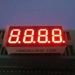 Four Digit 0.36" Common Cathode 7 Segment Display For Medical Instrument