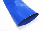 Irrigation Light Duty Pvc Layflat Hose Thickness 1.2 - 3.2mm Uv Resistant