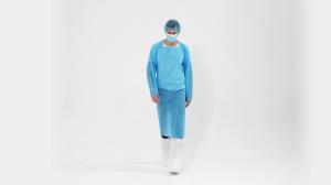 China S&amp;J Operation Medical Disposable Surgical Isolation CPE Gown factory