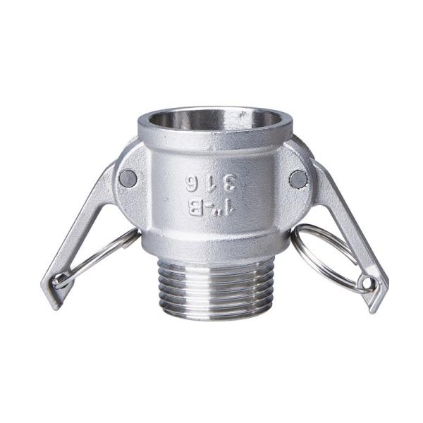 ODM Supported Stainless Steel 304 316 Camlock Quick Coupling Type B BSPT NPT