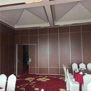China Conference Room Sound Proof Partitions Movable Sliding Foldable Partitions in United States factory