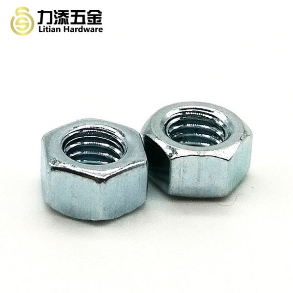China Q215Alloy Steel M16 Hex Nut Grade 8 Galvanized Black Zinc Plating Three factory