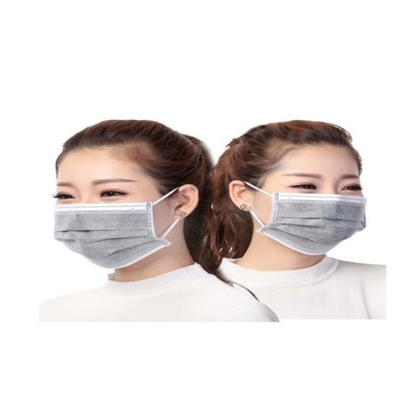 China 4 - Layers Disposable Dust Mask Elastic Ear Loops For Easy Wearing factory
