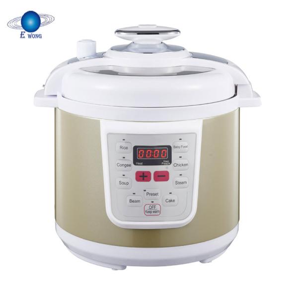 Porridge Power Electric Pressure Cooker Non Stick Coating Inner Pot Smart