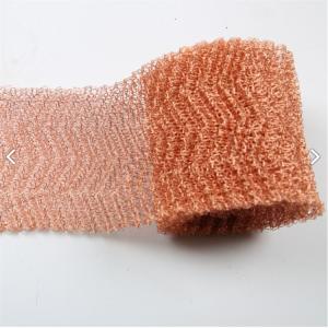 China Nickel Plated Knitted Wire Mesh Gasket High Corrosion Resistance factory