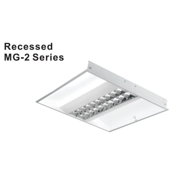 China 70lm / W LED Ceiling Grid Lights , Recessed T8 LED Grill Light Lamp factory
