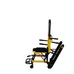 Hospital Black IV Battery Powered Stair Evacuation Chair with 350 lbs Weight