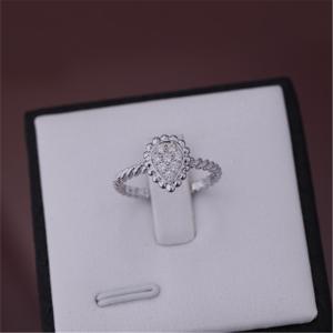 China Twisted Chain Design Gold Ring Serpent Boheme Ring XS Motif Ref JRG02195 factory