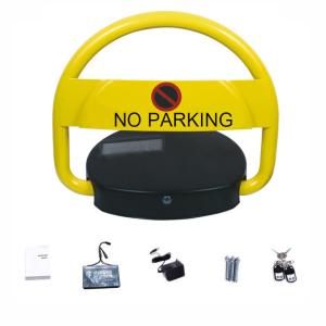 China Waterproof Car Parking Lock Automatic Solar Panel Power Steel Rolling Frame Material factory