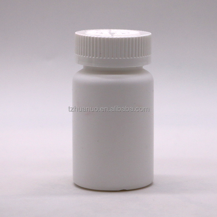 100ml PE Bottle Wide Mouth Plastic Empty Bottles Capsule Containers with Screw Cap