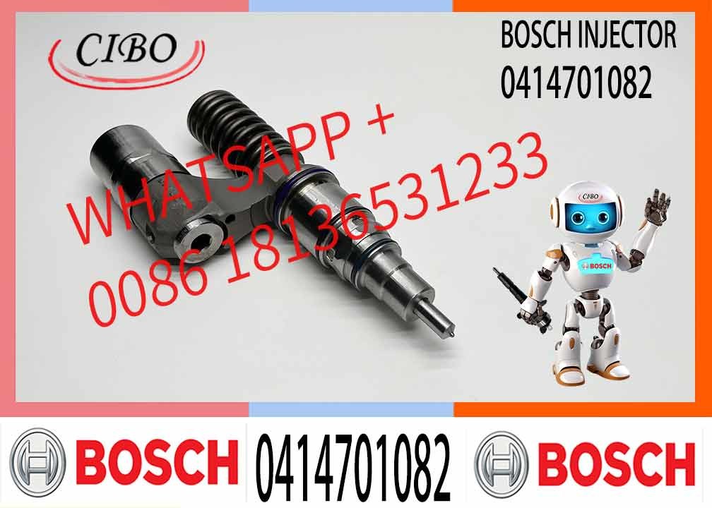 Common Rail Fuel Injector 0414701082 0 414 701 082 1440579 0574393 For Scania 114 2.0 CRDi DC11.08 / DC11.09 Diesel Engi