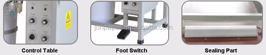 Semi Automatic Multi Toilet Tissue Paper Roll Pedal Type Sealing Machine