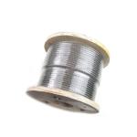 6x19 1570Mpa Stainless Steel Wire Ropes 7mm Polished Standard AiSi Packing 1000