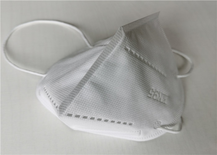 Individual Package Kn95 Medical Mask / Disposable Mouth Mask Fliud Resistant