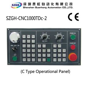 cnc lathe control panel with high performance Microprocessor For Lathe / Turning
