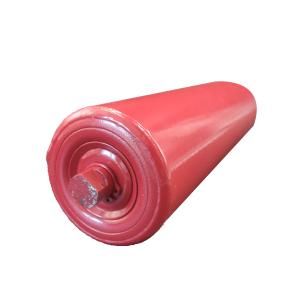 China Conveyor Idler Roller for Energy Mining Industry in Red or Black Material factory