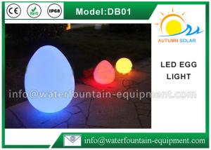 China Egg Shape Waterproof Underwater Pool Lights LED Bedside Lamp Garden Decoration factory