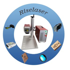 China 20W 30W 50W 70W CO2 Laser Wood Marking Machine For Wood Plastic Marking Engraving Machine on sale