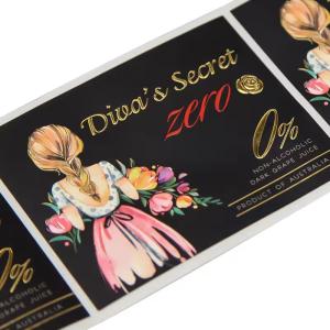 China Permanent Customized Anti Counterfeiting Label With UV Protection factory