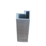 Glazed Aluminum Curtain Wall Profile Systems Glass Facade