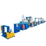Pvc Insulation Wire Extruder Machine For Power Copper Conductor Cable Making