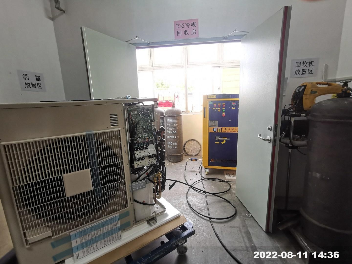 Hydrocarbon Refrigerant Recovery Machine , R32 R600a Refrigerant Filling Equipment