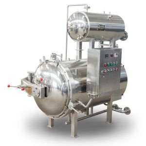 China Electric Heating / Gas Heating Autoclave Retort Sterilizer CQC Certified on sale
