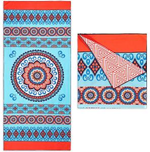 China Summer Microfiber Soft Print Beach Towels Swimming Sand Free Custom Beach Towel With Logo factory