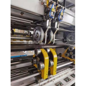 2500 KG Single Facer Paperboard Cutter And Stacker Machine With Electrical