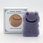 Organic Frog Baby Konjac Sponge Customized Logo Skin Friendly