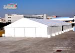 10x12 Meter Plain White PVC Aluminum Construction Industrial Storage Tents