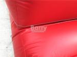 Commercial Funny Game Red Inflatable Obstacle Course For Amusement Park