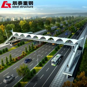 China Modern Steel Truss Bridge Construction Prefabricated Steel Pedestrian Bridges on sale